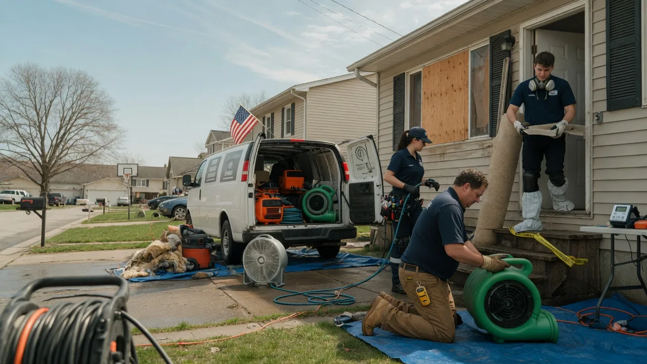 Water Damage Restoration in Maple Mount, KY near me